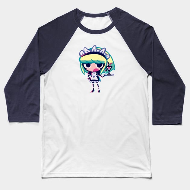 Maid Lio Baseball T-Shirt by OkiComa